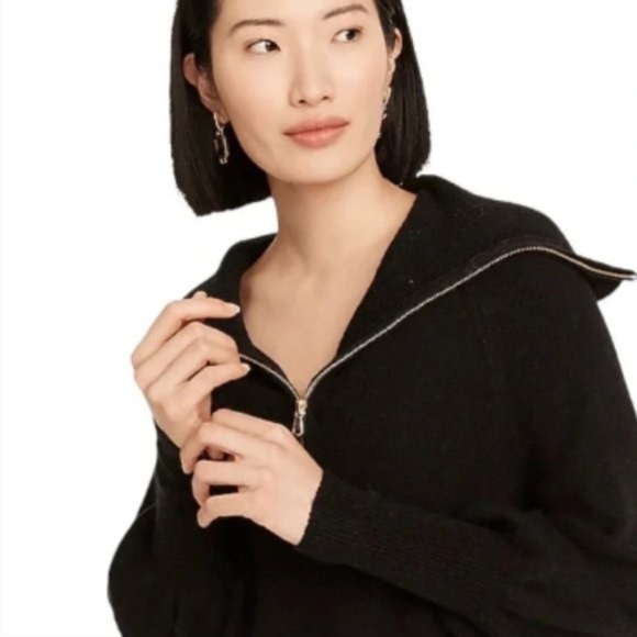 J Crew Half-zip sweater-dress in Supersoft yarn
Item BC496 - Picture 2 of 3